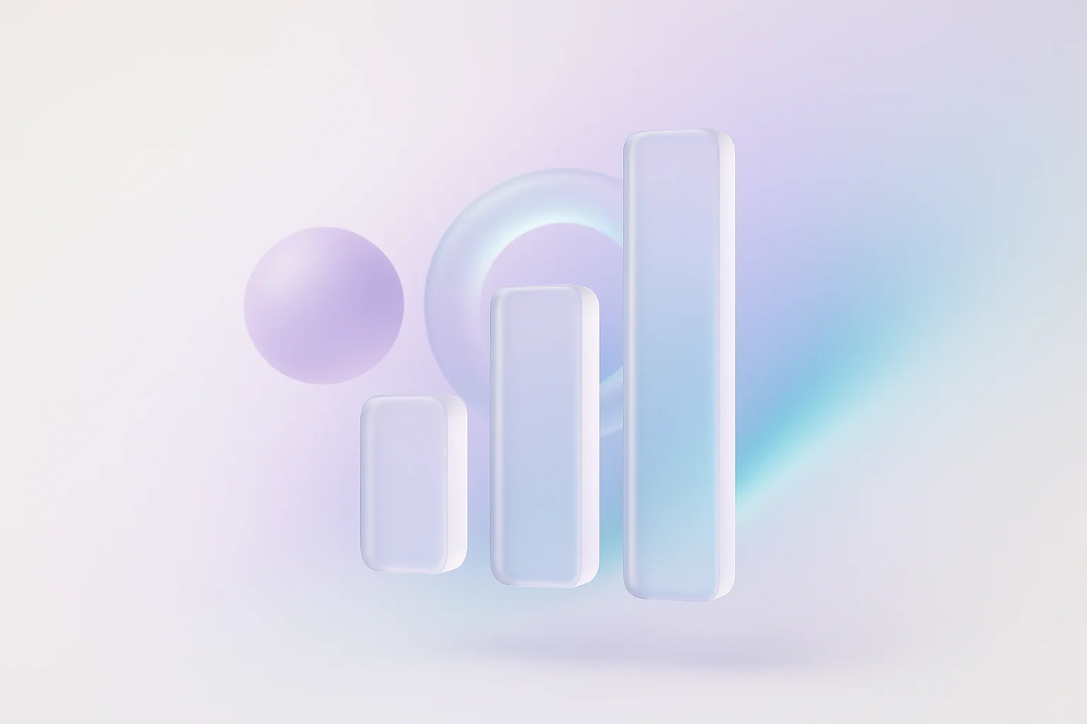 Abstract data visualization representing employee engagement benchmarks