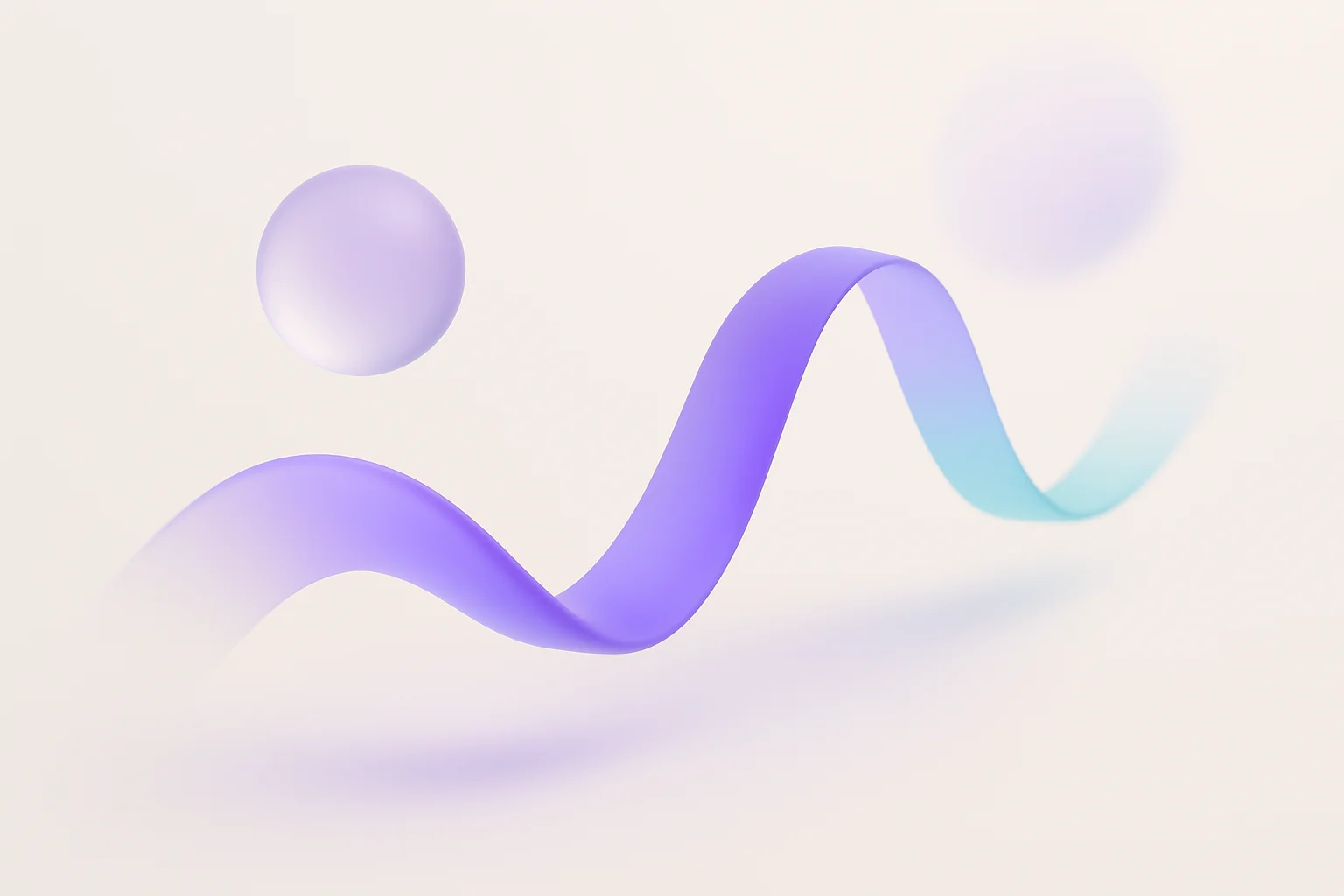 Abstract rhythm visualization representing survey cadence